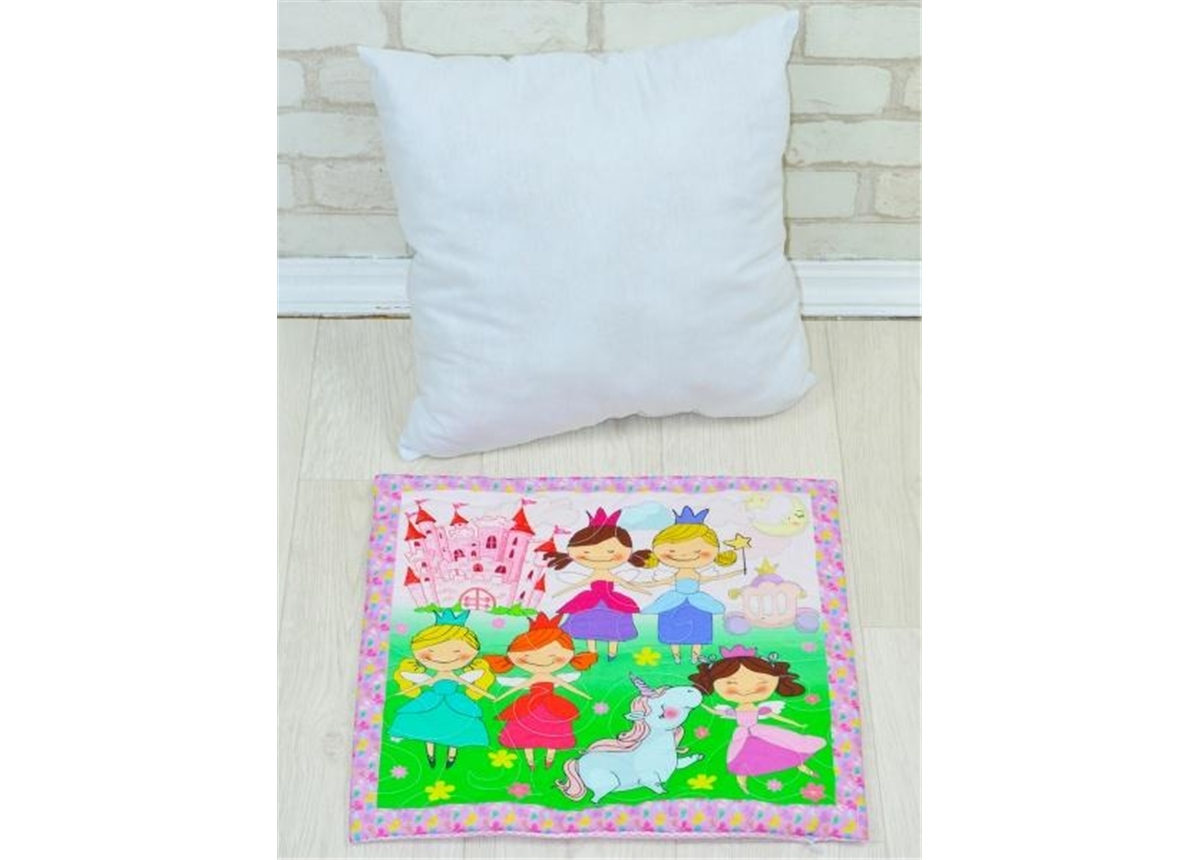 Распродажа Эко подушка Loskutini Принцессы, с конопляным наполнителем