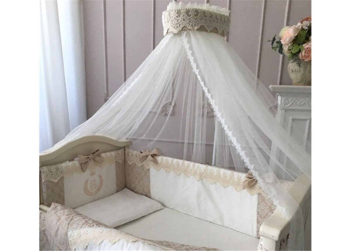 Распродажа Комплект De Lux (7 предметов) Маленькая Соня бежевый