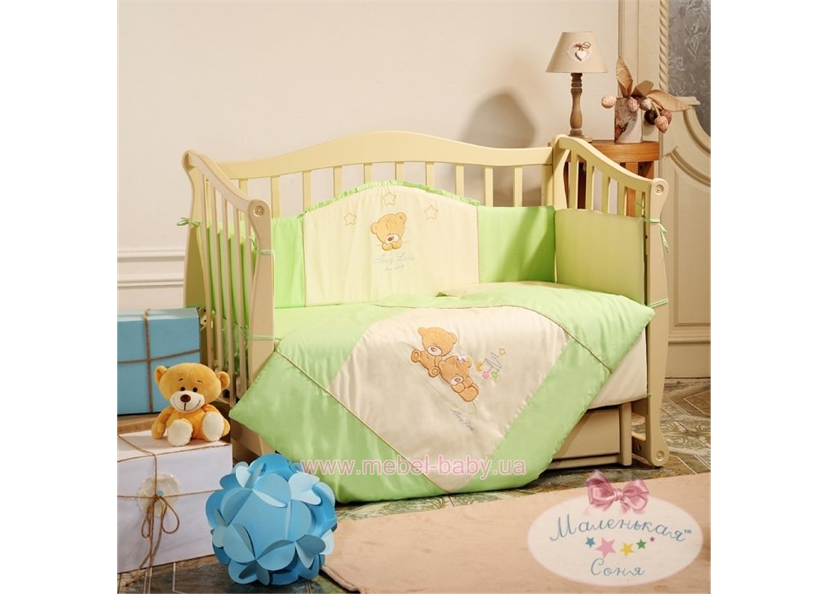 Спальный комплект постельного белья Tiny Love  салатовый