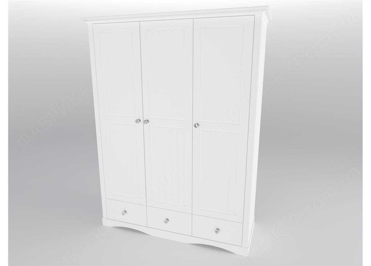 Распродажа 134 Шкаф трехдверный серия Provence К-2 элит