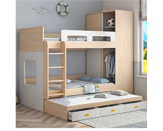 Двухъярусная кровать с дополнительным спальным местом Кале Fmebel