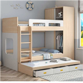 Двухъярусная кровать с дополнительным спальным местом Кале Fmebel