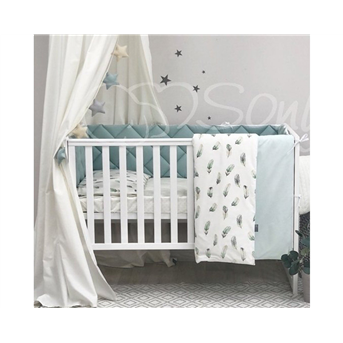 Комплект Baby Design Stars розовый звёзды с полосками (6 предметов) Маленькая Соня