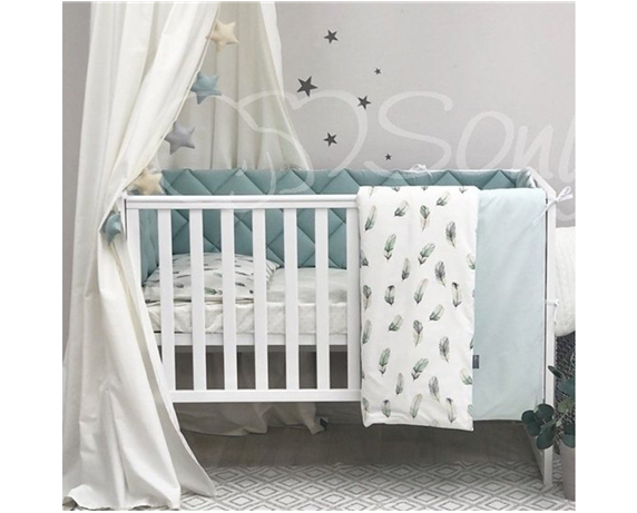 Комплект Baby Design Stars розовый звёзды с полосками (6 предметов) Маленькая Соня