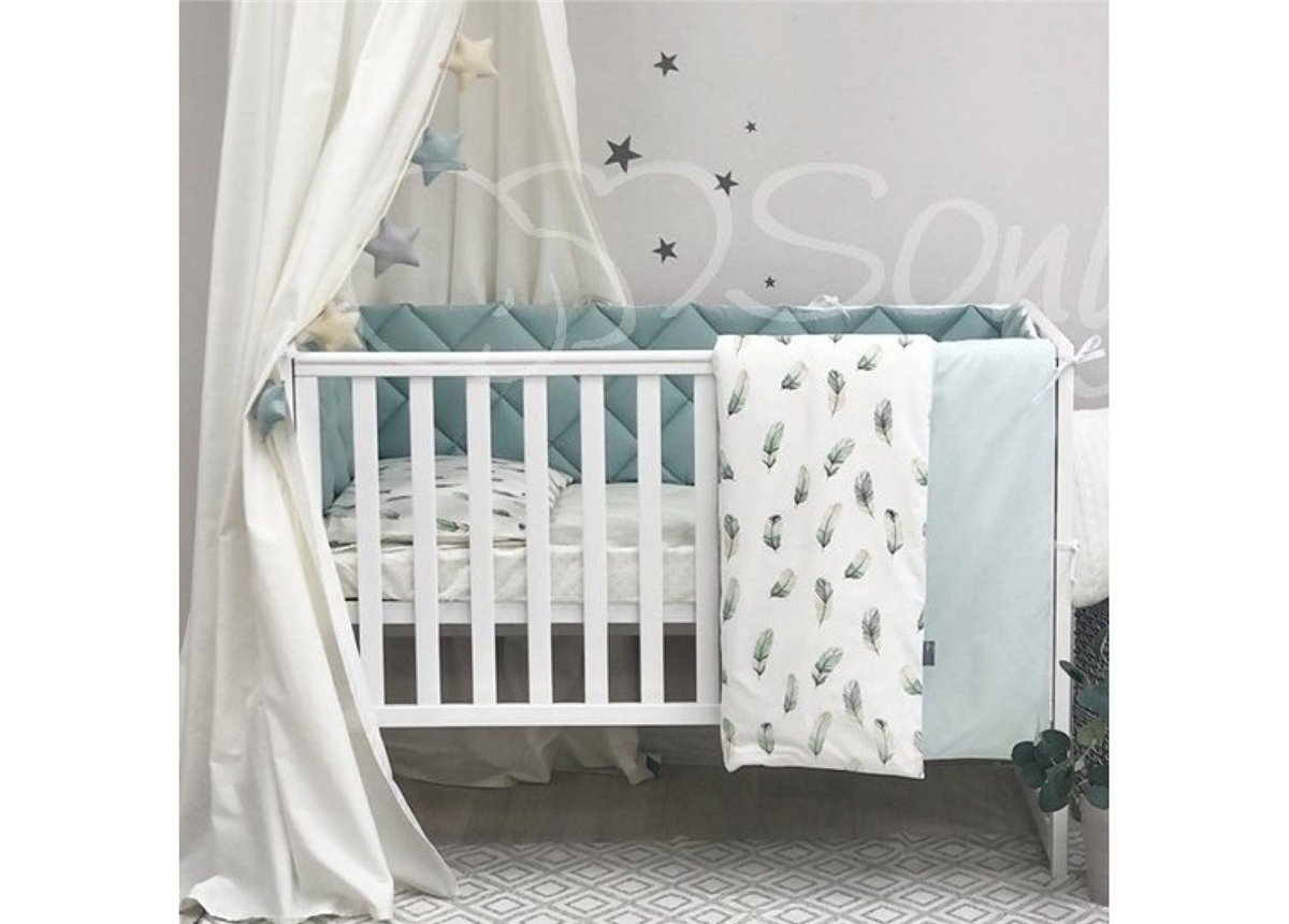 Комплект Baby Design Stars розовый звёзды с полосками (6 предметов) Маленькая Соня
