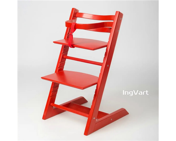 Детский растущий стульчик BABYFIX IngVart красный