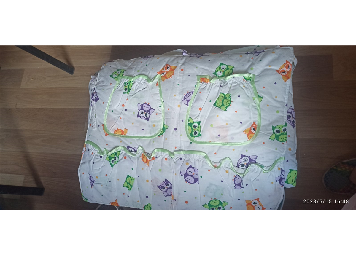 Распродажа ДБ033 Спальный набор в детскую кровать комбинированный Совушки