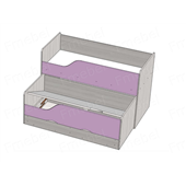 Двухъярусная кровать низкая Мемфис Fmebel