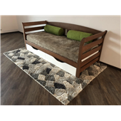 Кровать-диванчик Тедди 1-спальная (масcив) Луна 90x190