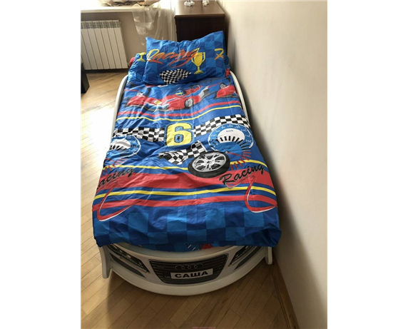Распродажа Постельное белье для кровати-машины MebelKon 70x155 макквин бежевый