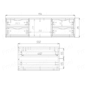 Кровать-диванчик Медисон Fmebel 80x190