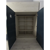 Двухъярусная кровать со шкафом Акапулько Fmebel 90x200