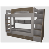 Двухъярусная кровать Басселтон-2 Fmebel