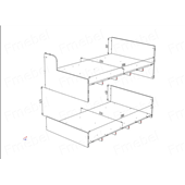 Двухъярусная кровать Наура-2 Fmebel