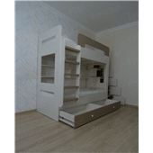 Двухъярусная кровать Басселтон-2 Fmebel