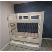 Двухъярусная кровать-трансформер Дентон Fmebel 80х200