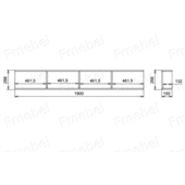 Двухъярусная кровать Басселтон-2 Fmebel