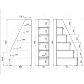 Двухъярусная кровать Басселтон-2 Fmebel