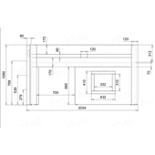 Кровать-чердак Маркем 2 Fmebel
