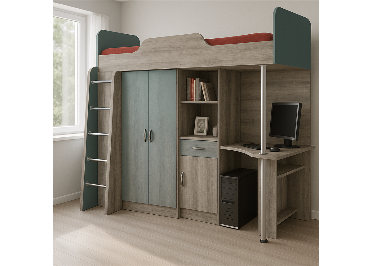 Двухъярусная кровать Бруклин-2 Fmebel