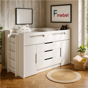Кровать-чердак Глазго Fmebel