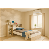 Кровать с полками Кинсейл Fmebel