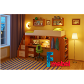Кровать-чердак Лос-Анджелес Fmebel 80х190