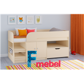 Кровать-чердак Лейпциг Fmebel 80х160