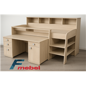 Кровать-чердак низкая Вестерос Fmebel 