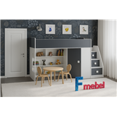 Кровать-чердак Валенсия Fmebel