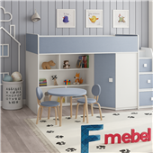 Кровать-чердак Валенсия Fmebel