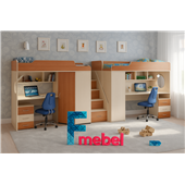 Кровать-чердак Рим Fmebel 80х180