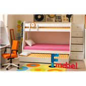 Двухъярусная кровать с дополнительным спальным местом Цюрих Fmebel