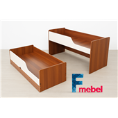 Двухъярусная кровать низкая Мемфис Fmebel
