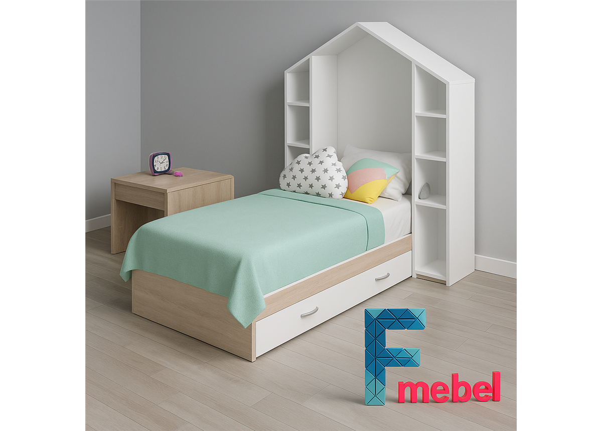 Кровать-домик Артемиса Fmebel