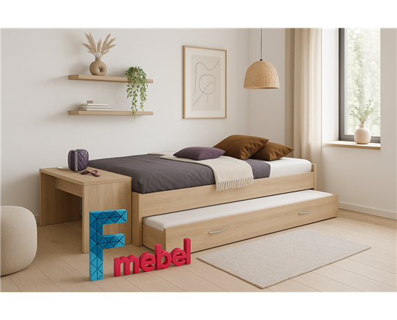 Кровать с дополнительным спальным местом Колорадо Fmebel 90x200
