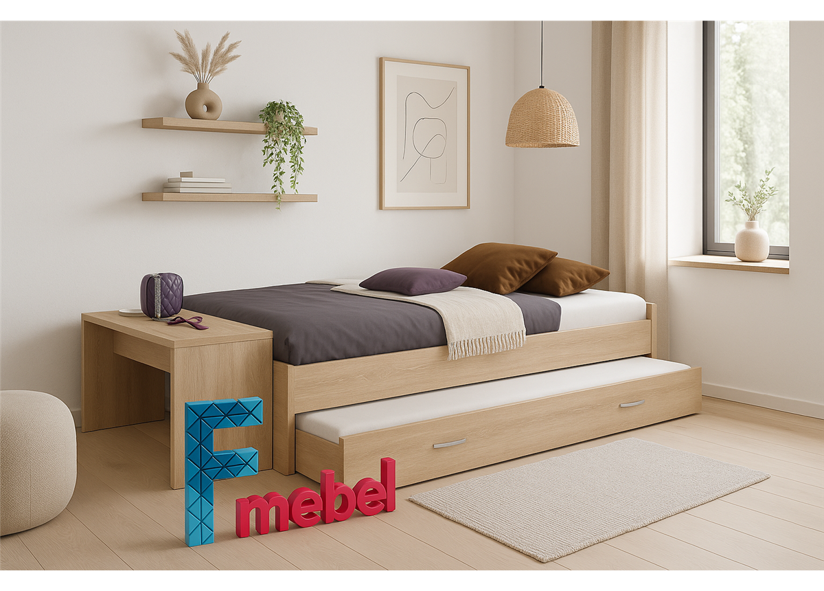 Кровать с дополнительным спальным местом Колорадо Fmebel 90x200