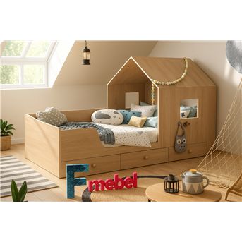 Кровать-домик Фресно Fmebel