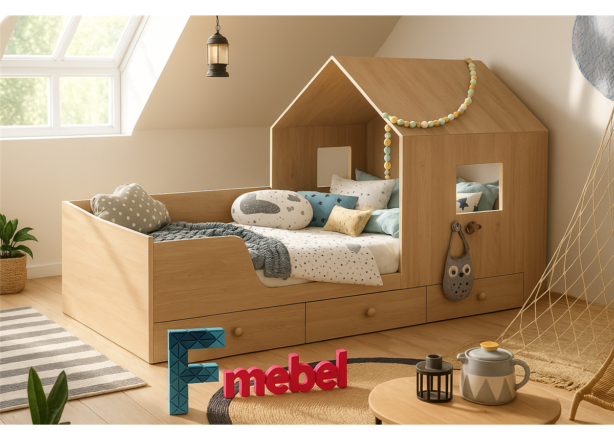 Кровать-домик Фресно Fmebel