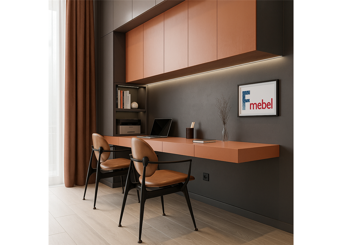 Рабочее место для двоих детей Аратика, цена за 1 метр