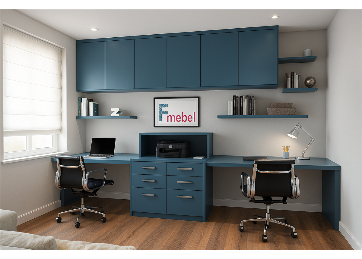 Рабочее место для двоих детей Девениш, цена за 1 метр