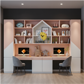 Рабочее место для двоих детей Дарса, цена за 1 метр