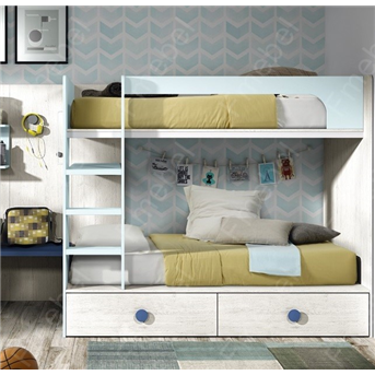 Двухъярусная кровать Эфиопия Fmebel 90x200