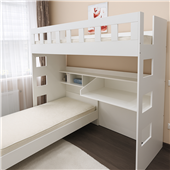 Двухъярусная кровать со столом Кёльн Fmebel