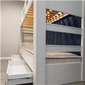 Двухъярусная кровать-трансформер Дентон Fmebel 80х200