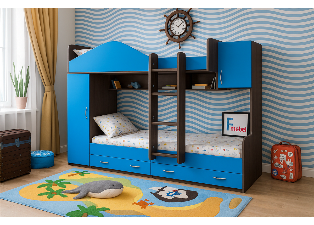 Двухъярусная кровать Миннеаполис Fmebel
