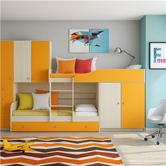 Двухъярусная кровать Брайтон Fmebel