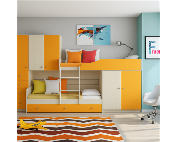 Двухъярусная кровать Брайтон Fmebel