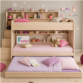 Двухъярусная кровать с дополнительным спальным местом Эдинбург Fmebel