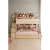 Двухъярусная кровать с дополнительным спальным местом Эдинбург Fmebel